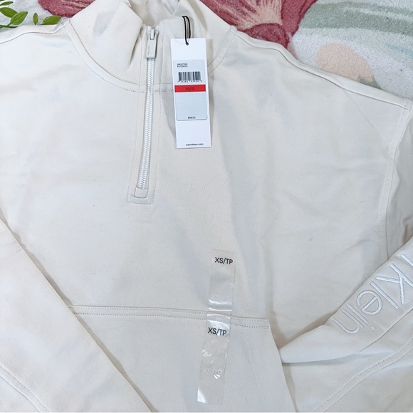 Calvin Klein half zip sweatershirt men xs - Picture 2 of 4